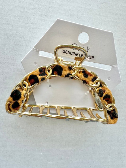 Gold Metal Claw Clip