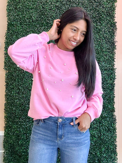 Pink Pearl Sweater