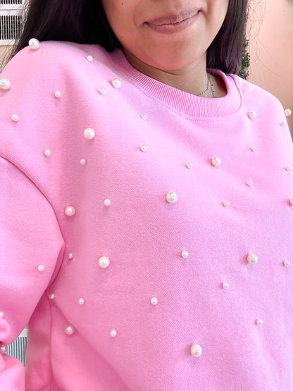 Pink Pearl Sweater